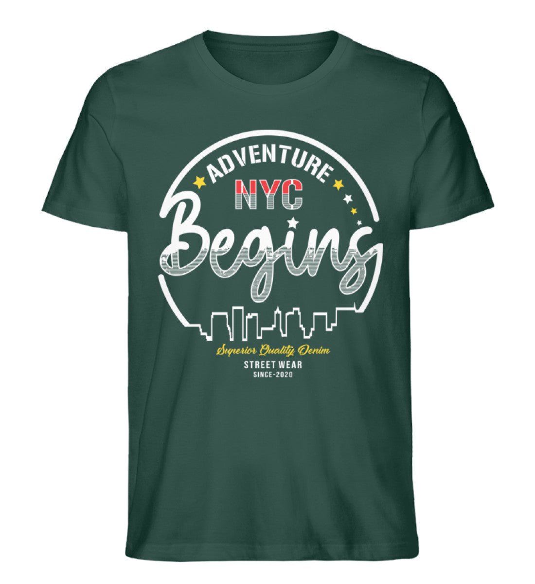 NYC - Herren Premium Organic Shirt - AQ.Vogue