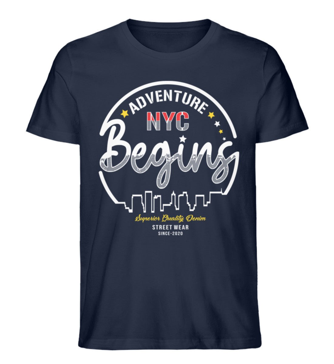 NYC - Herren Premium Organic Shirt - AQ.Vogue