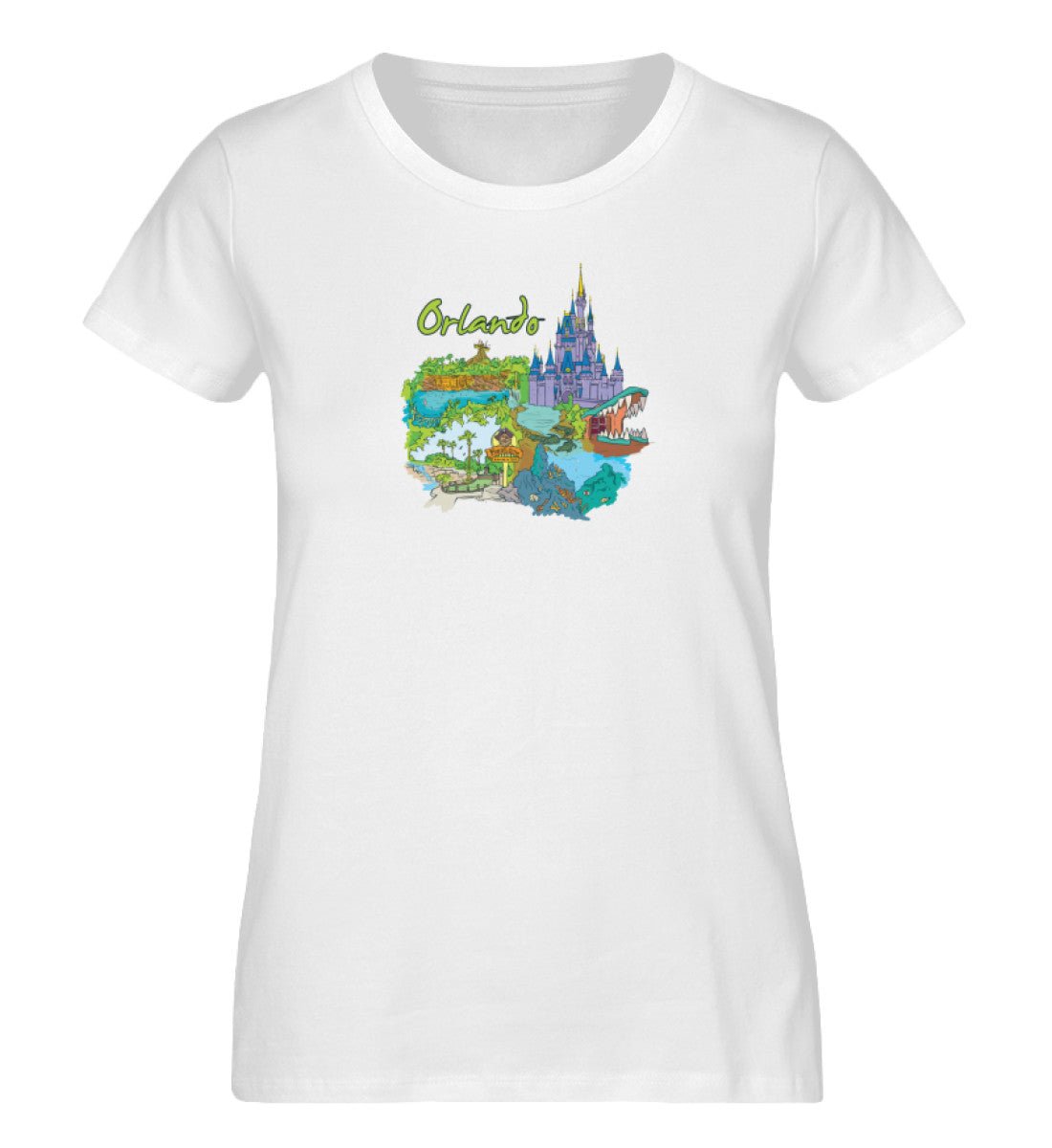 Orlando - Damen Premium Organic Shirt - AQ.Vogue