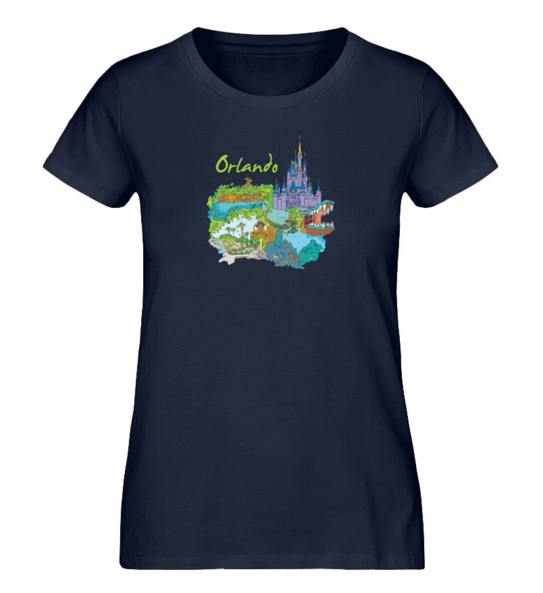 Orlando - Damen Premium Organic Shirt - AQ.Vogue