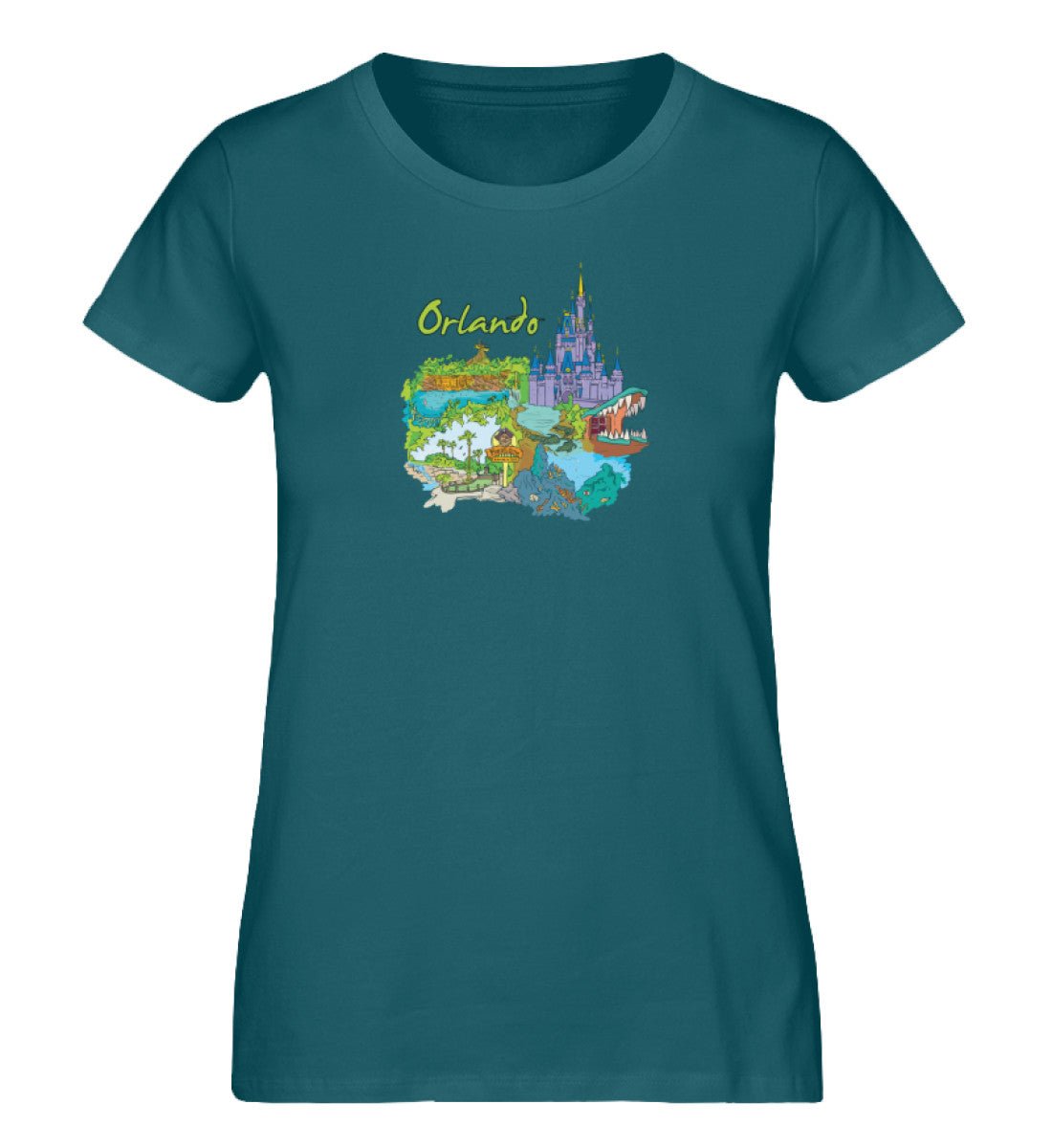 Orlando - Damen Premium Organic Shirt - AQ.Vogue