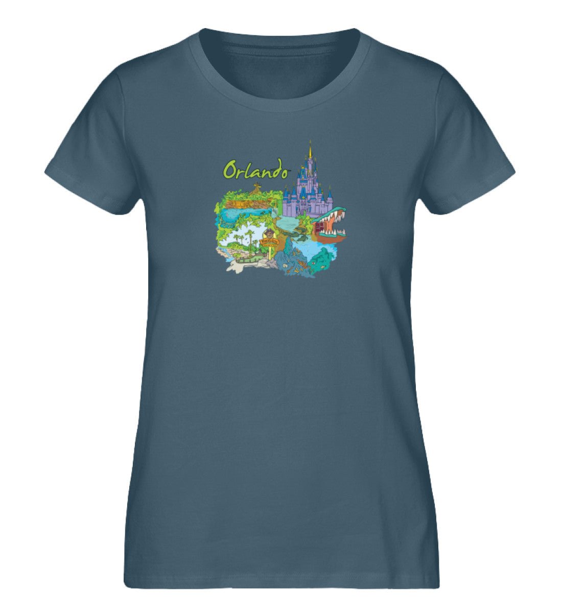 Orlando - Damen Premium Organic Shirt - AQ.Vogue