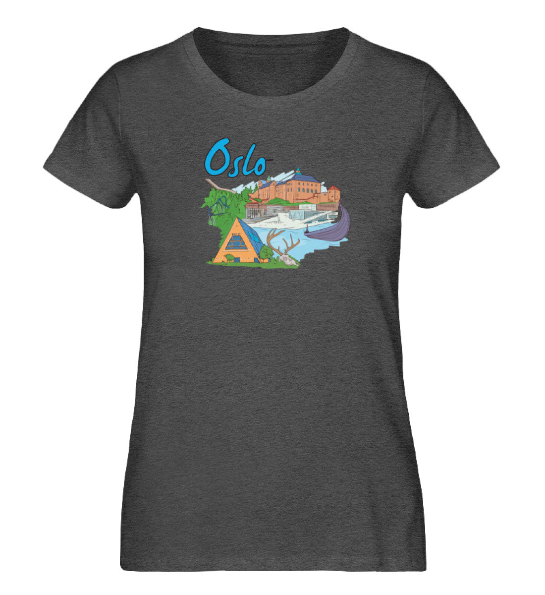Oslo - Damen Premium Organic Shirt - AQ.Vogue