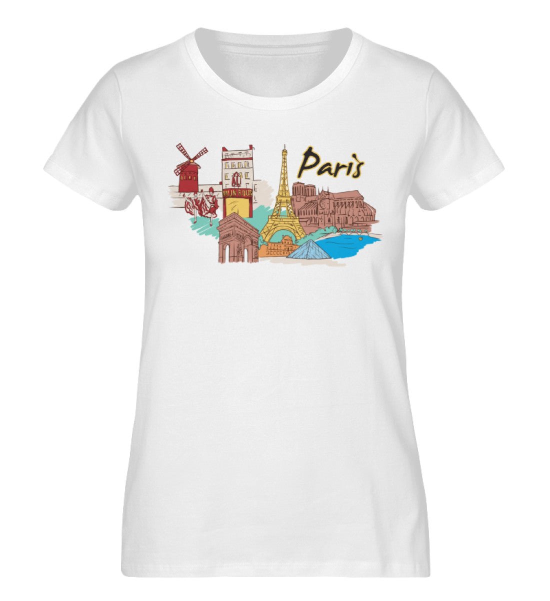 Paris - Damen Premium Organic Shirt - AQ.Vogue
