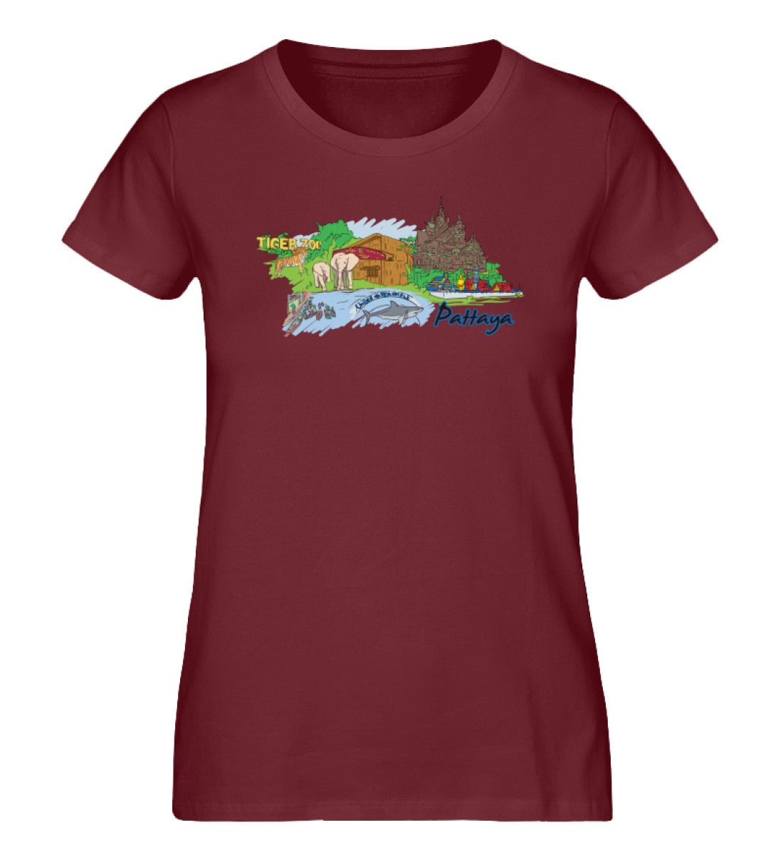 Pattaya - Damen Premium Organic Shirt - AQ.Vogue