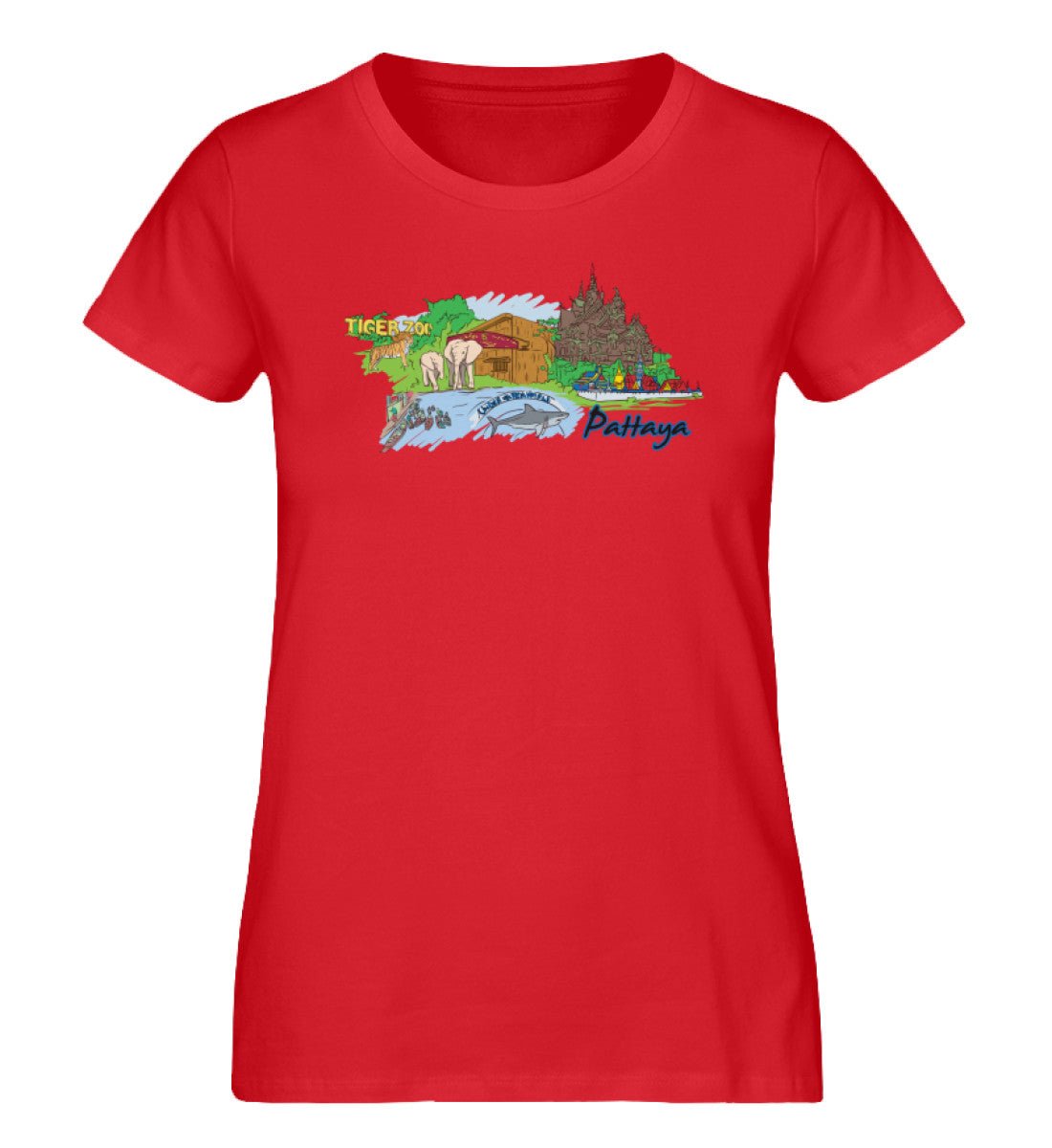 Pattaya - Damen Premium Organic Shirt - AQ.Vogue