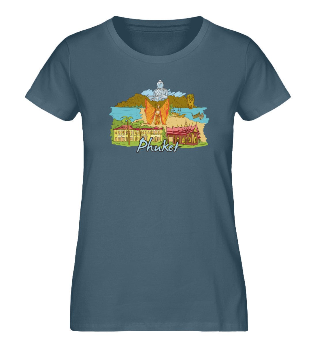 Phuket - Damen Premium Organic Shirt - AQ.Vogue
