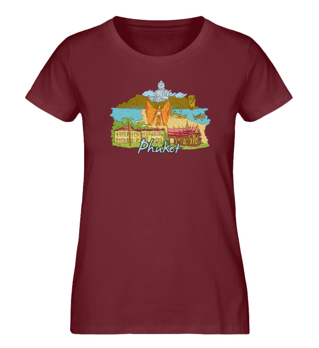 Phuket - Damen Premium Organic Shirt - AQ.Vogue