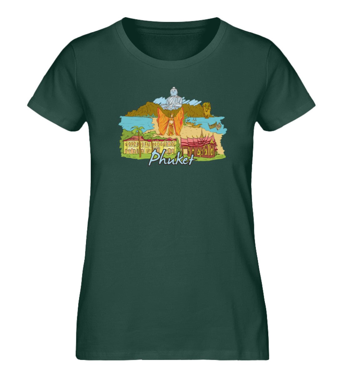 Phuket - Damen Premium Organic Shirt - AQ.Vogue