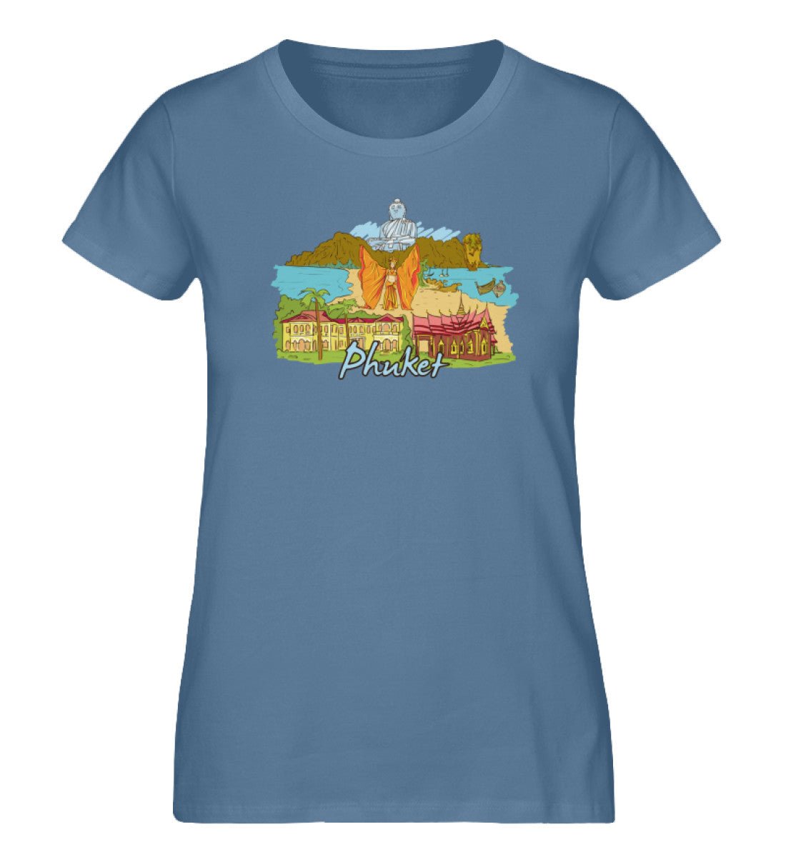 Phuket - Damen Premium Organic Shirt - AQ.Vogue