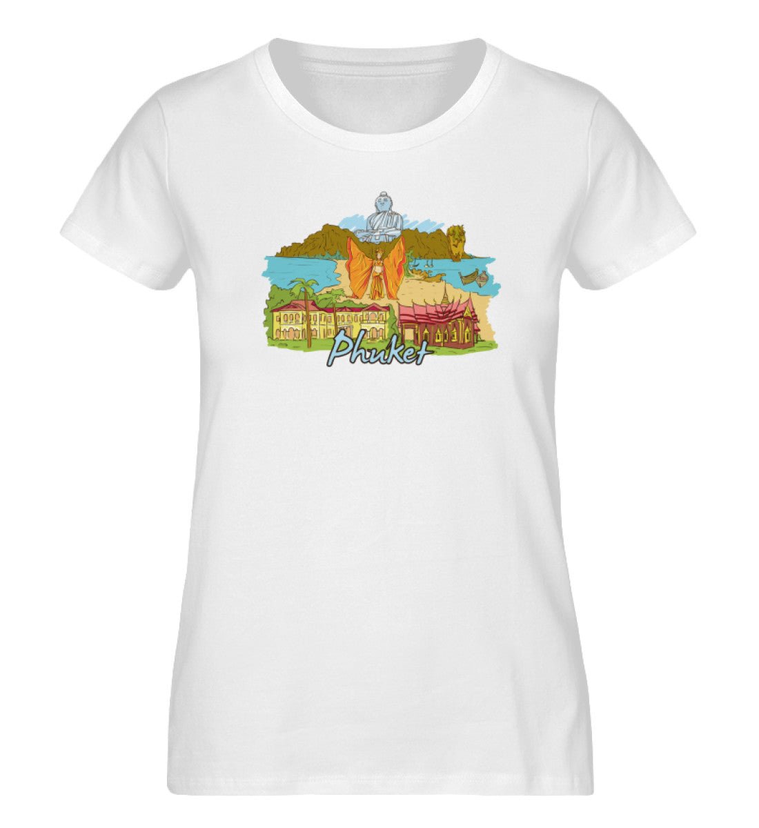 Phuket - Damen Premium Organic Shirt - AQ.Vogue