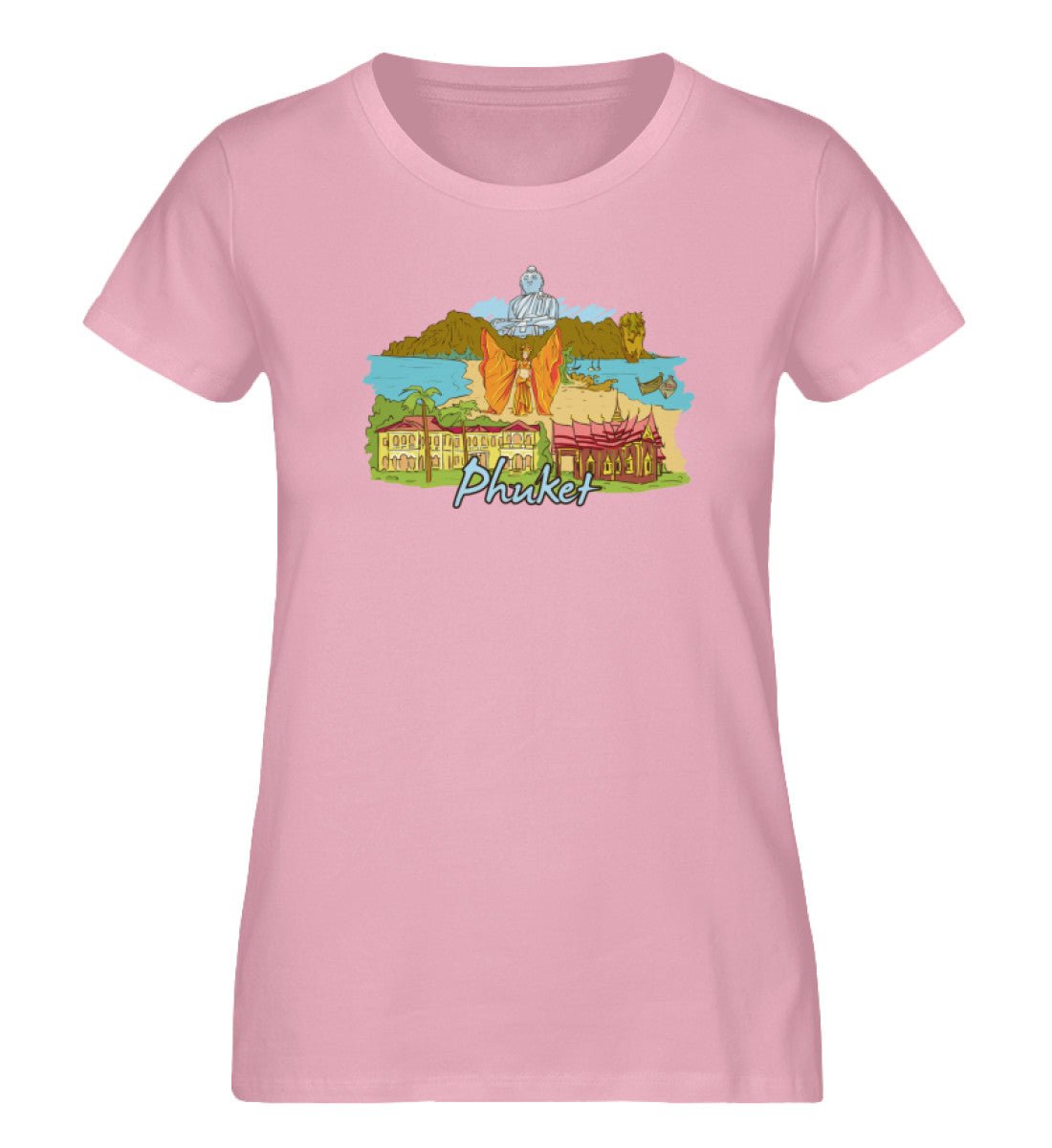 Phuket - Damen Premium Organic Shirt - AQ.Vogue