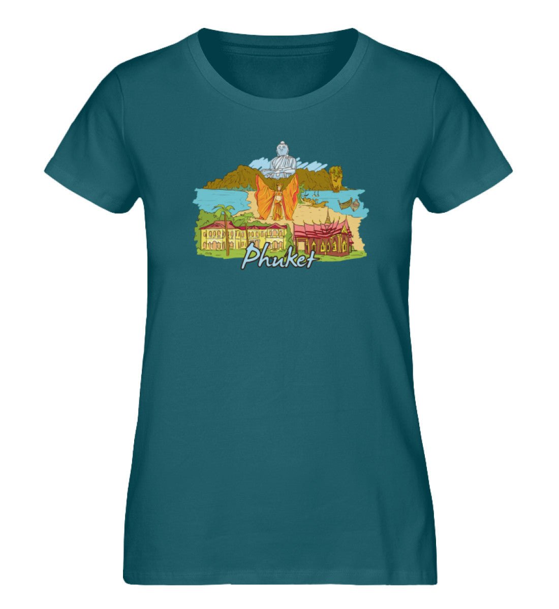 Phuket - Damen Premium Organic Shirt - AQ.Vogue