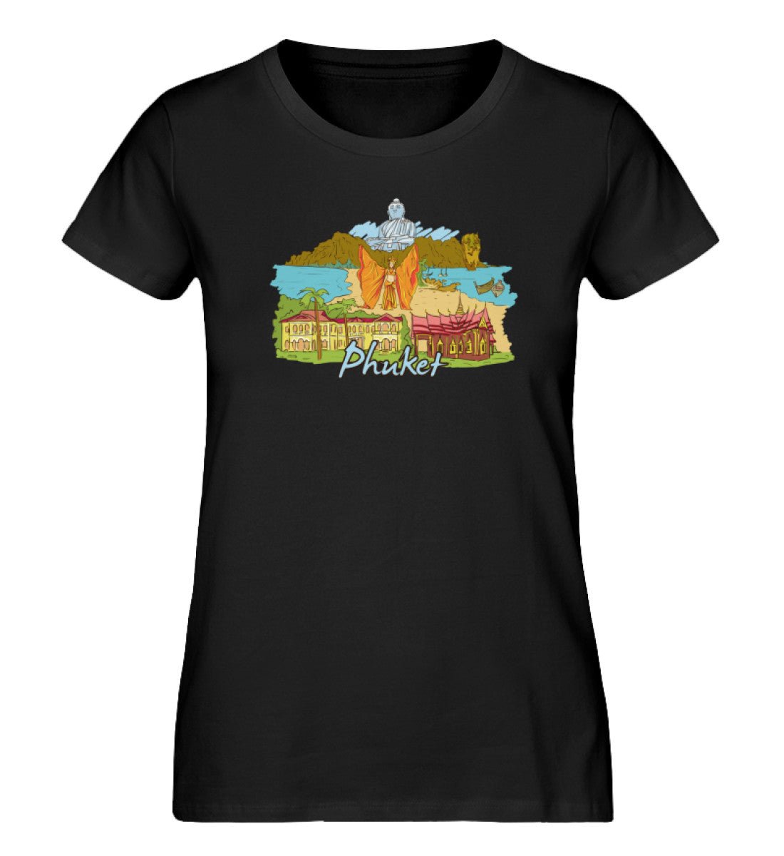Phuket - Damen Premium Organic Shirt - AQ.Vogue