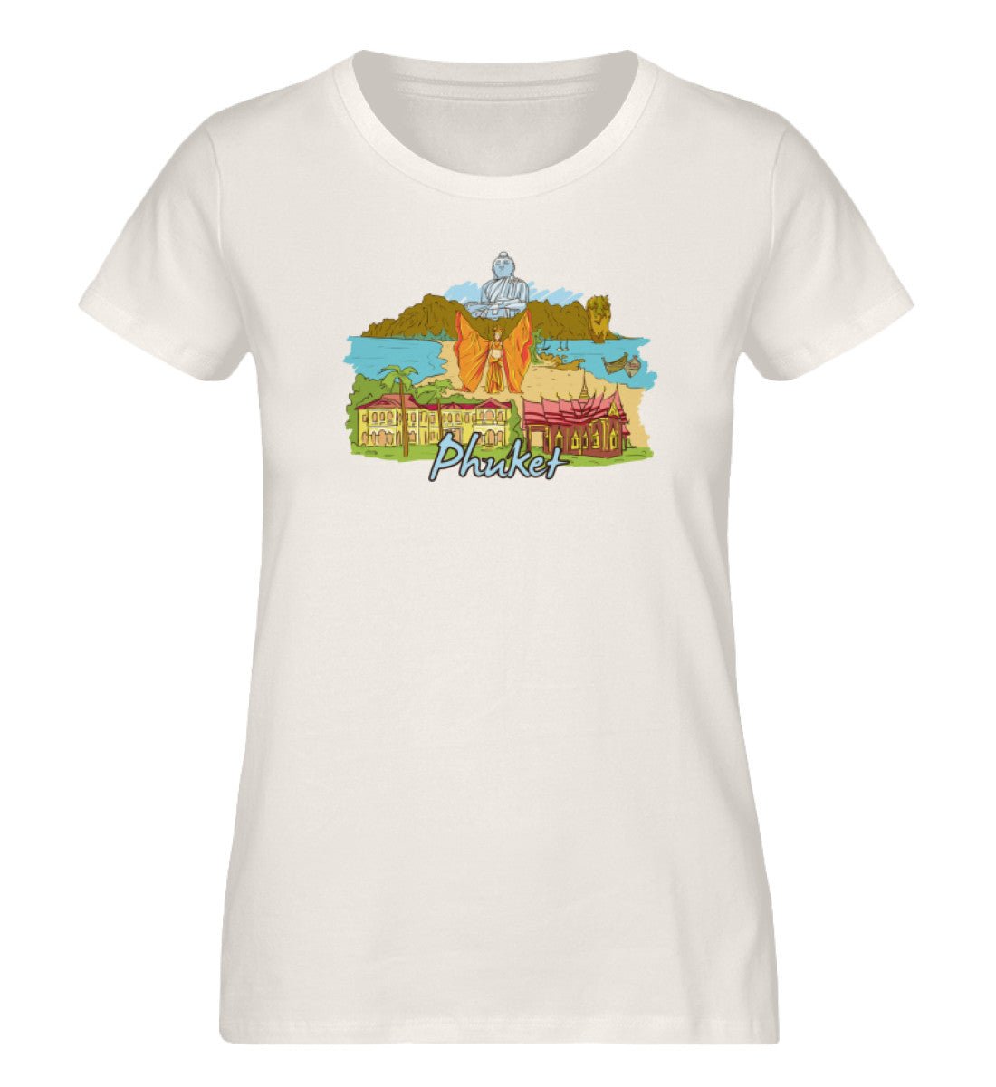 Phuket - Damen Premium Organic Shirt - AQ.Vogue