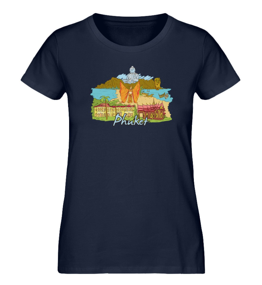 Phuket - Damen Premium Organic Shirt - AQ.Vogue