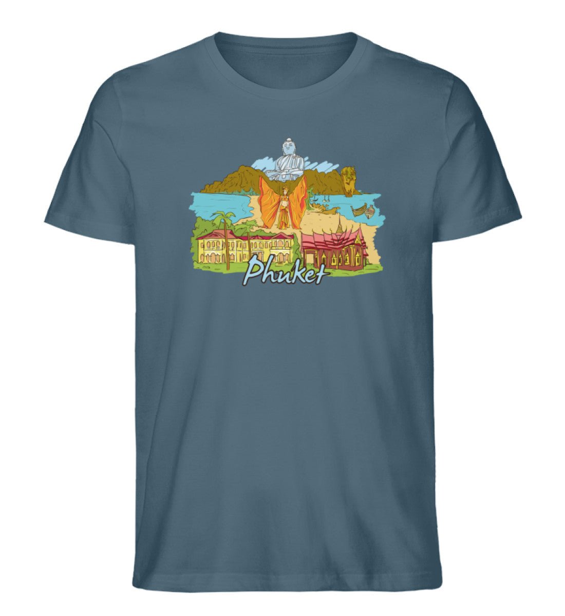 Phuket - Herren Premium Organic Shirt - AQ.Vogue