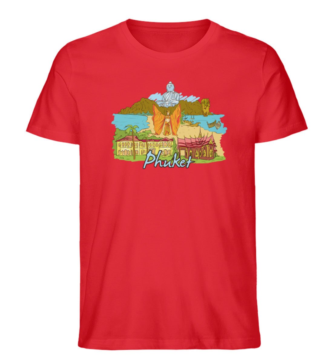 Phuket - Herren Premium Organic Shirt - AQ.Vogue
