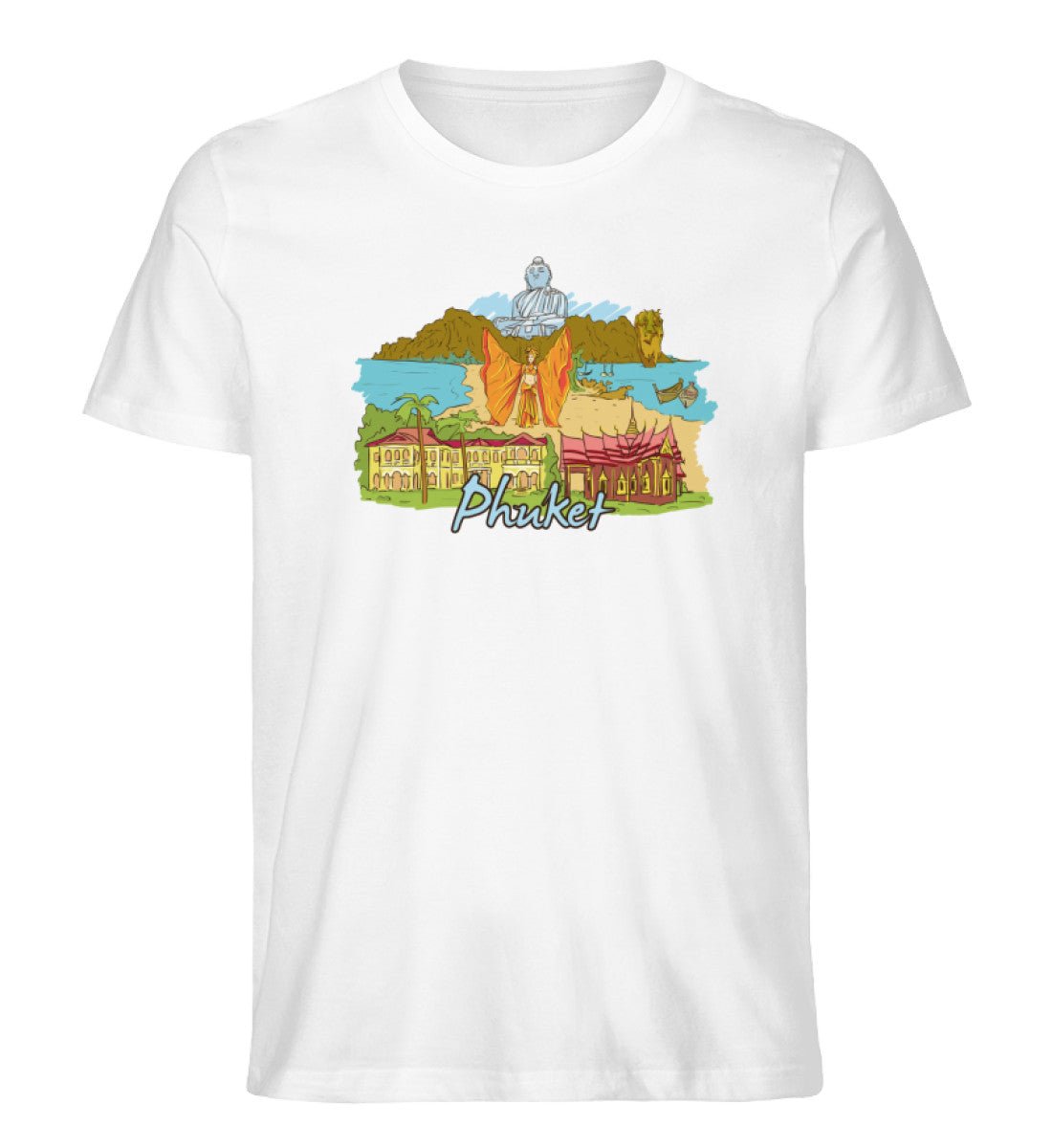 Phuket - Herren Premium Organic Shirt - AQ.Vogue