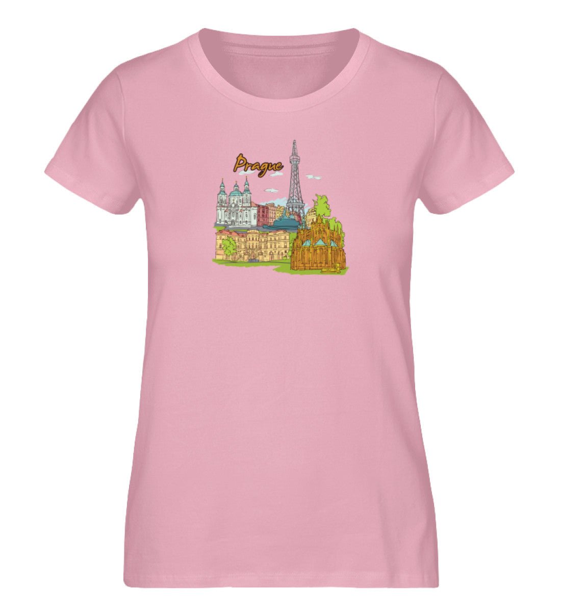 Prag - Damen Premium Organic Shirt - AQ.Vogue
