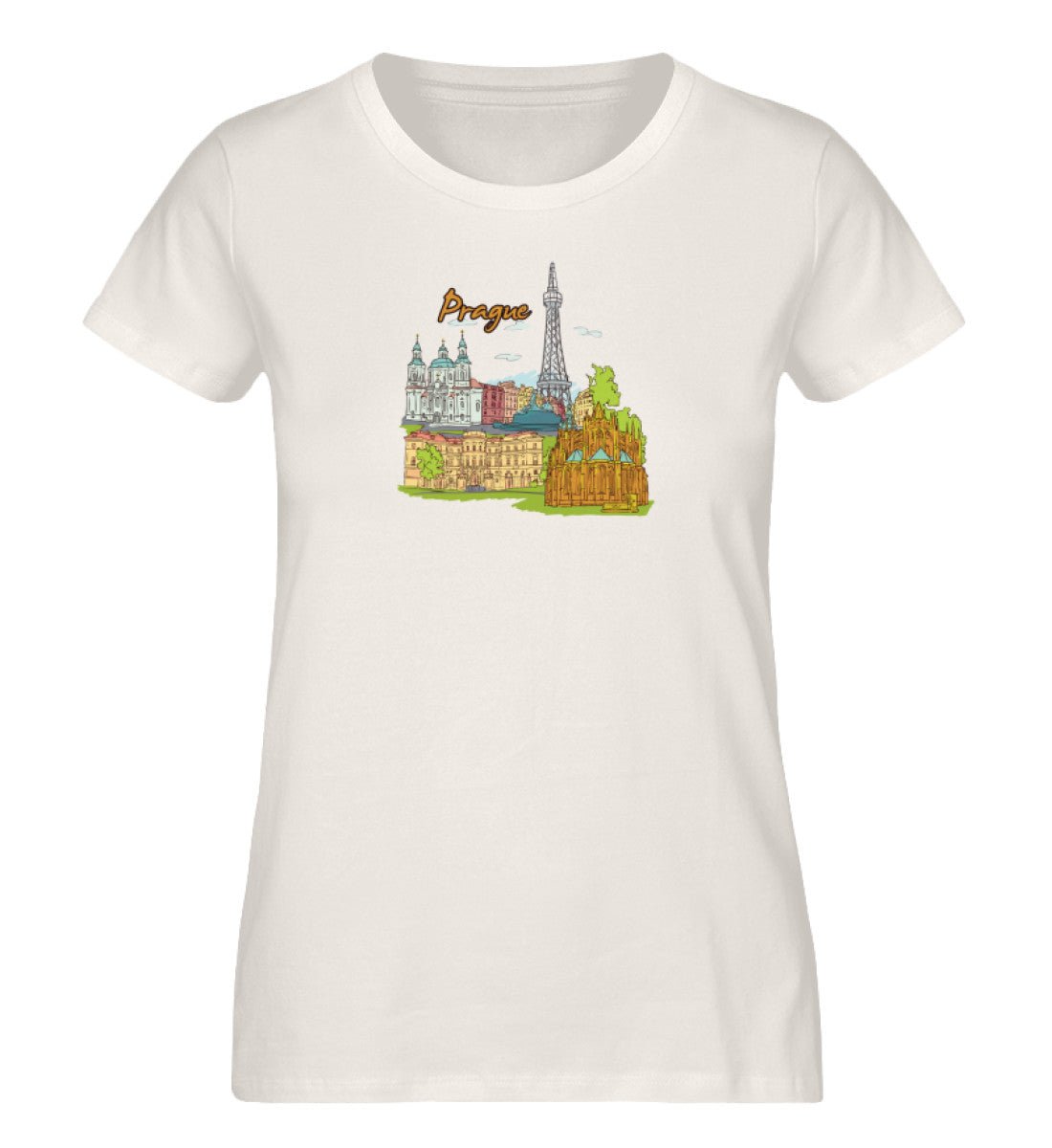 Prag - Damen Premium Organic Shirt - AQ.Vogue