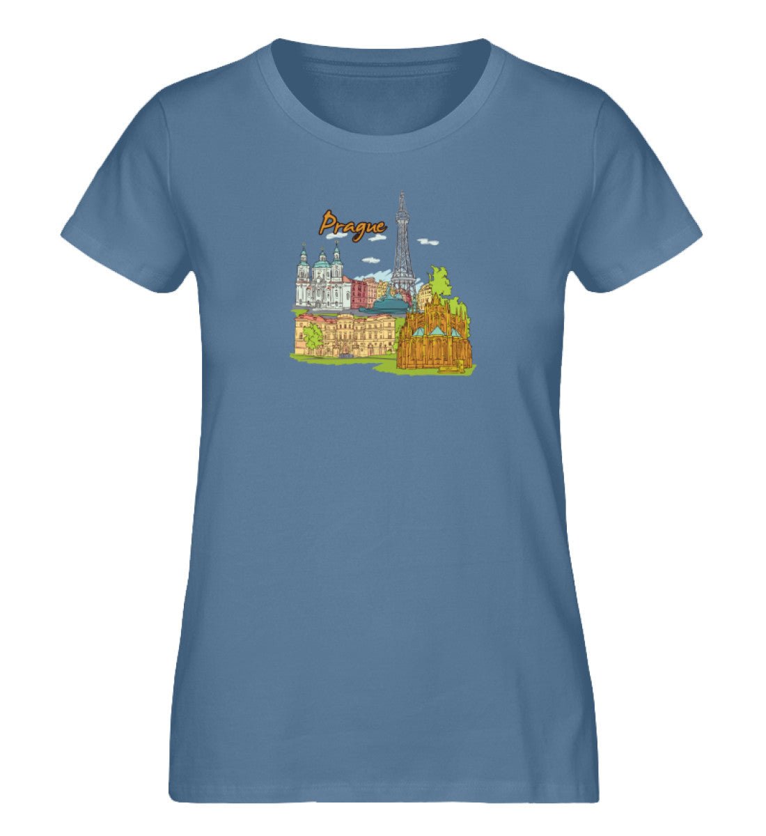 Prag - Damen Premium Organic Shirt - AQ.Vogue