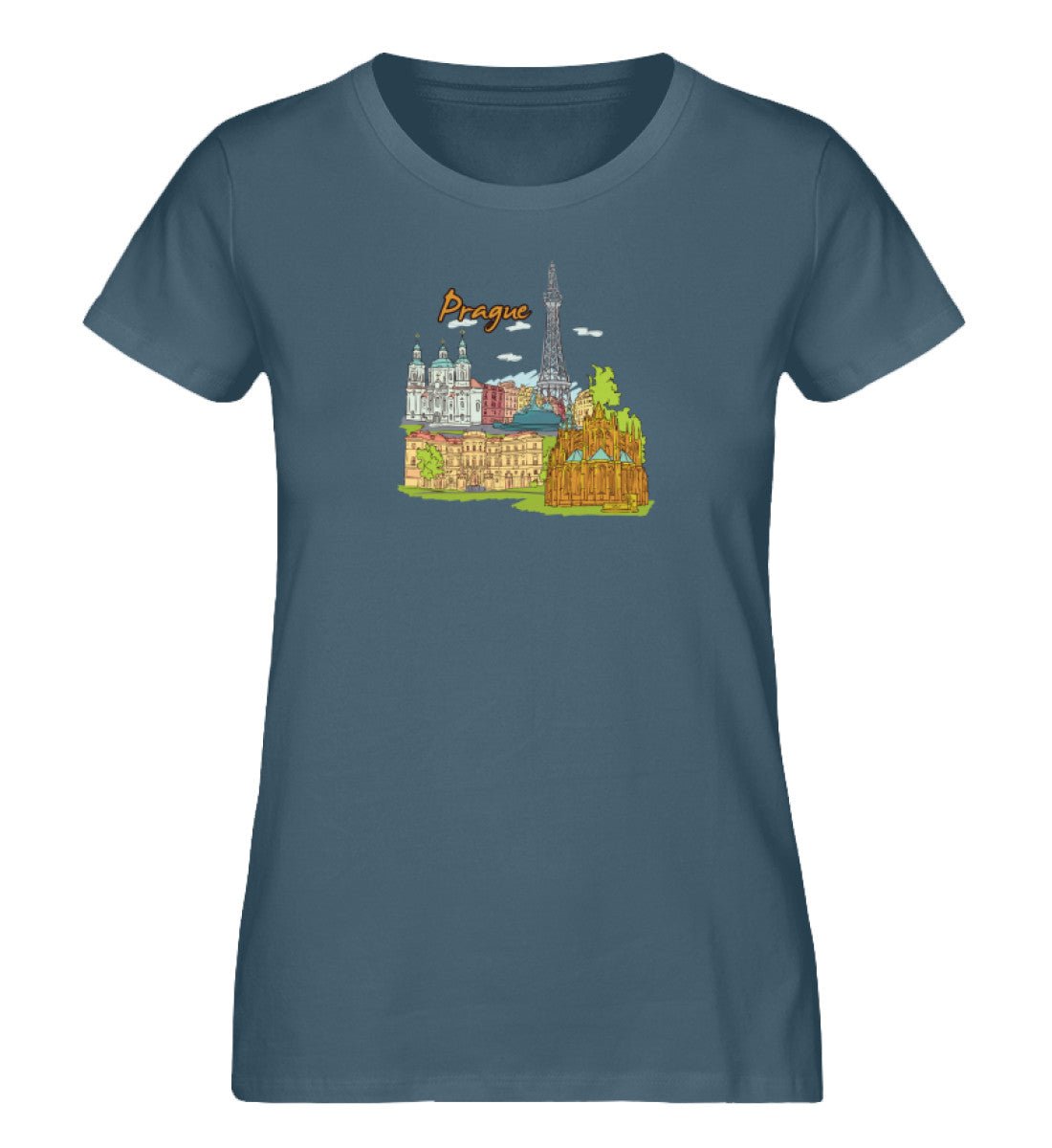 Prag - Damen Premium Organic Shirt - AQ.Vogue