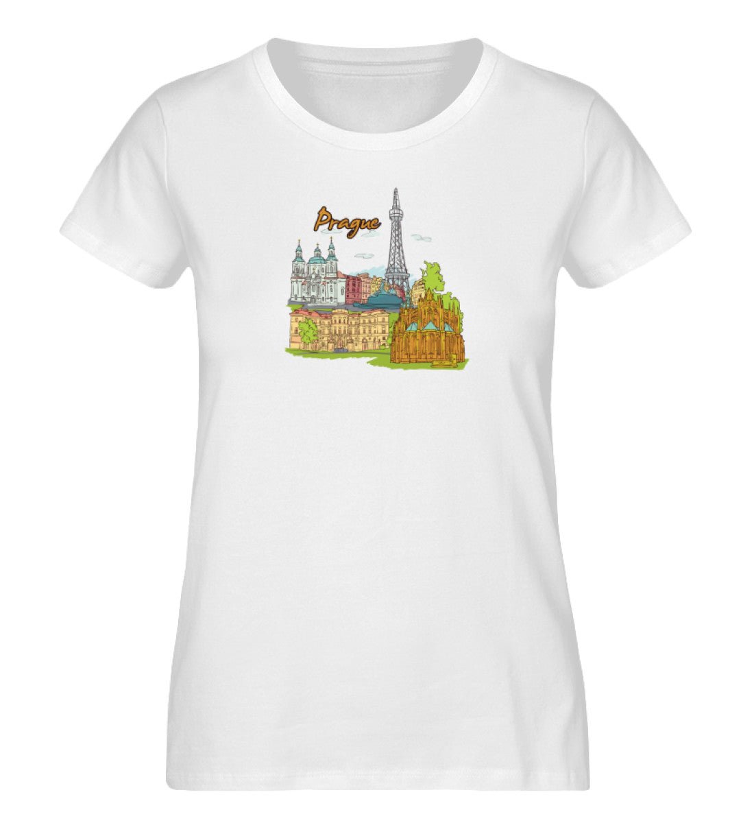 Prag - Damen Premium Organic Shirt - AQ.Vogue