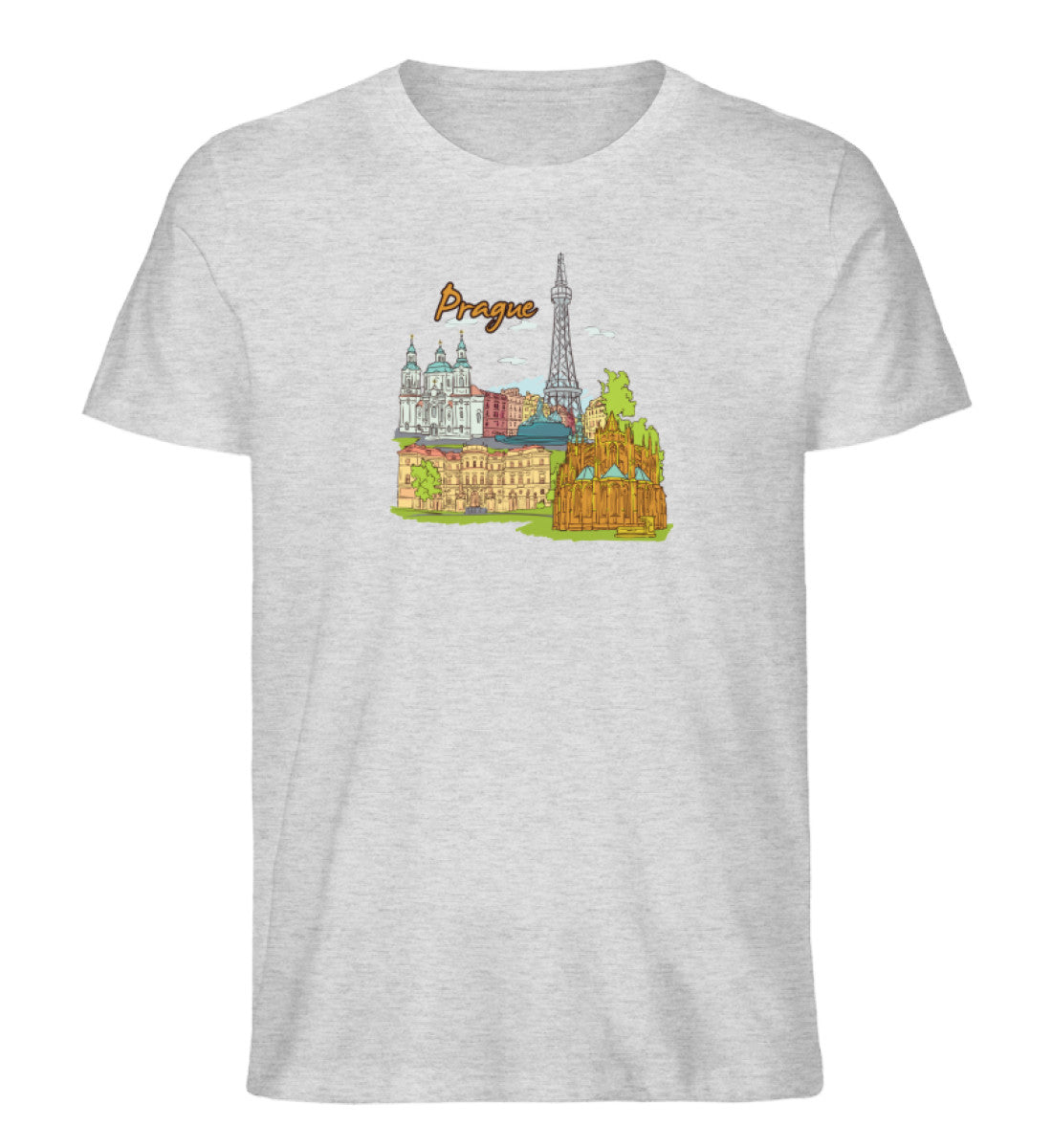 Prag - Herren Premium Organic Shirt - AQ.Vogue