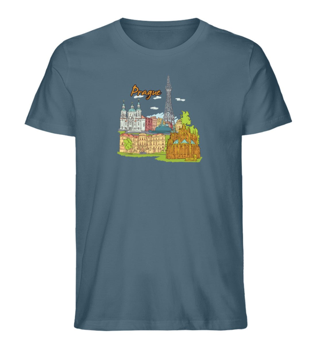 Prag - Herren Premium Organic Shirt - AQ.Vogue