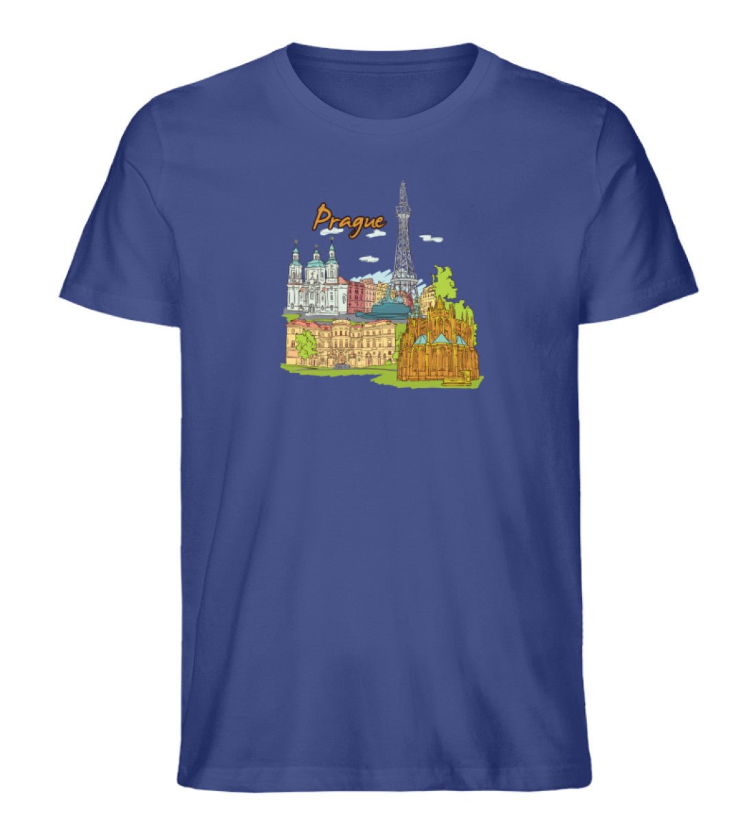 Prag - Herren Premium Organic Shirt - AQ.Vogue