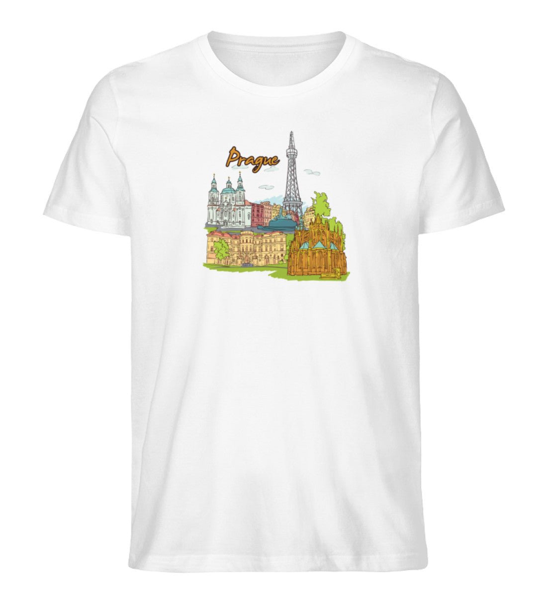 Prag - Herren Premium Organic Shirt - AQ.Vogue