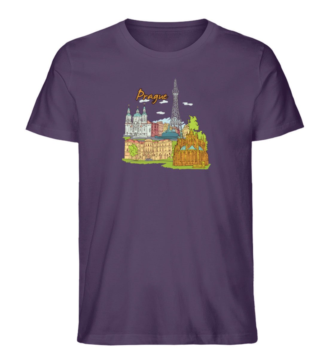 Prag - Herren Premium Organic Shirt - AQ.Vogue