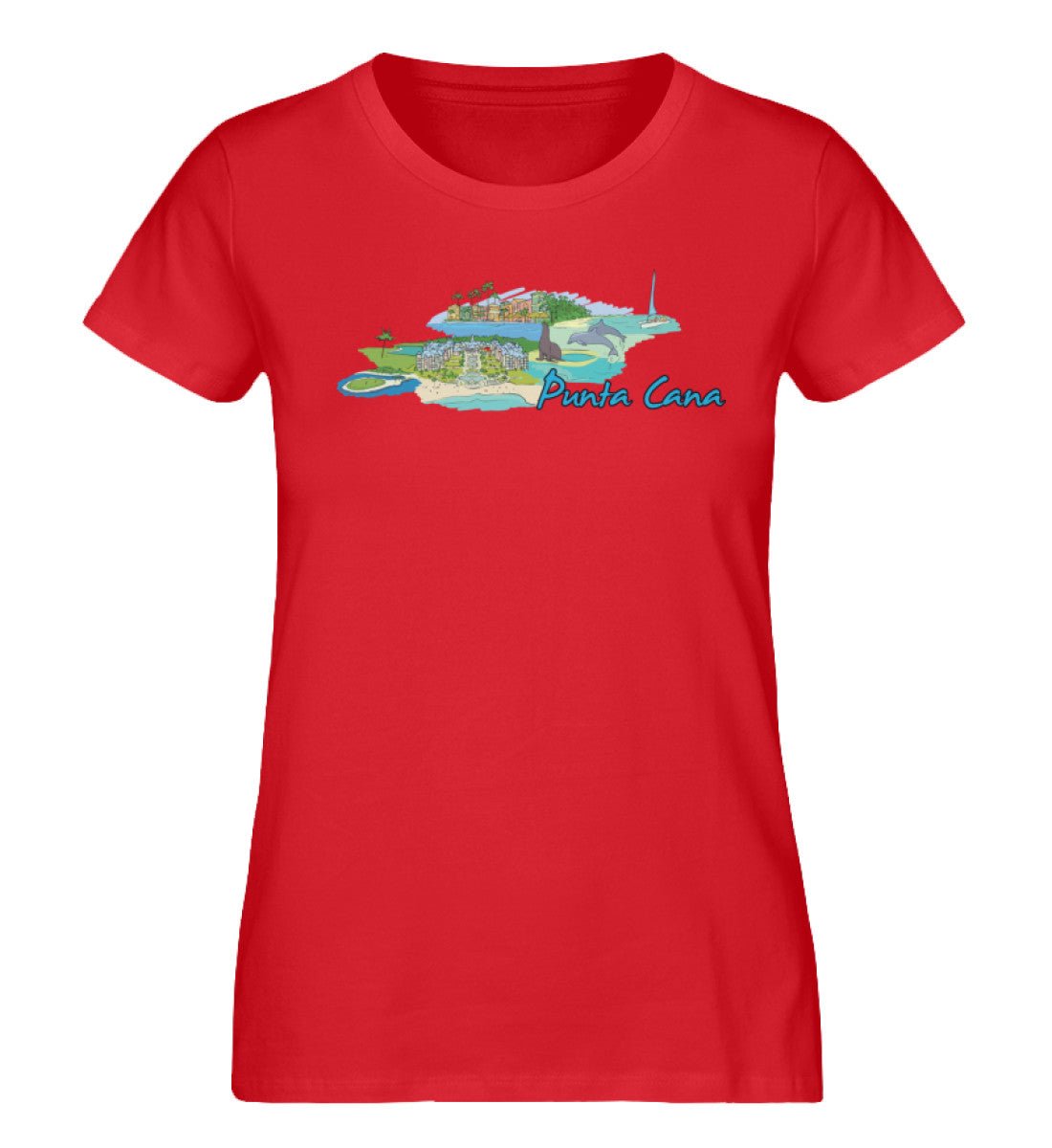 Punta Cana - Damen Premium Organic Shirt - AQ.Vogue