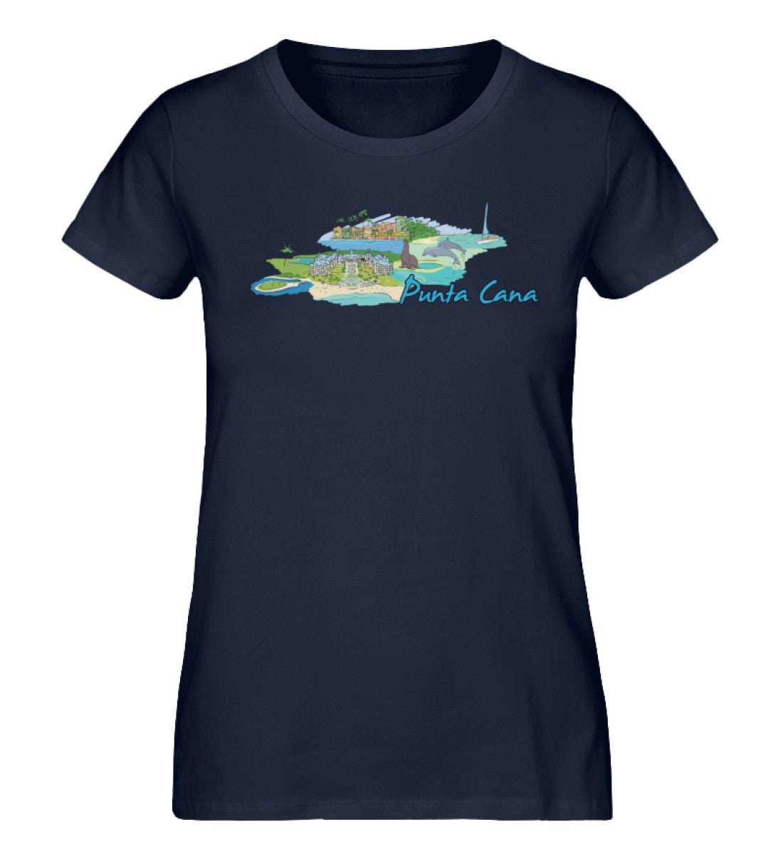 Punta Cana - Damen Premium Organic Shirt - AQ.Vogue