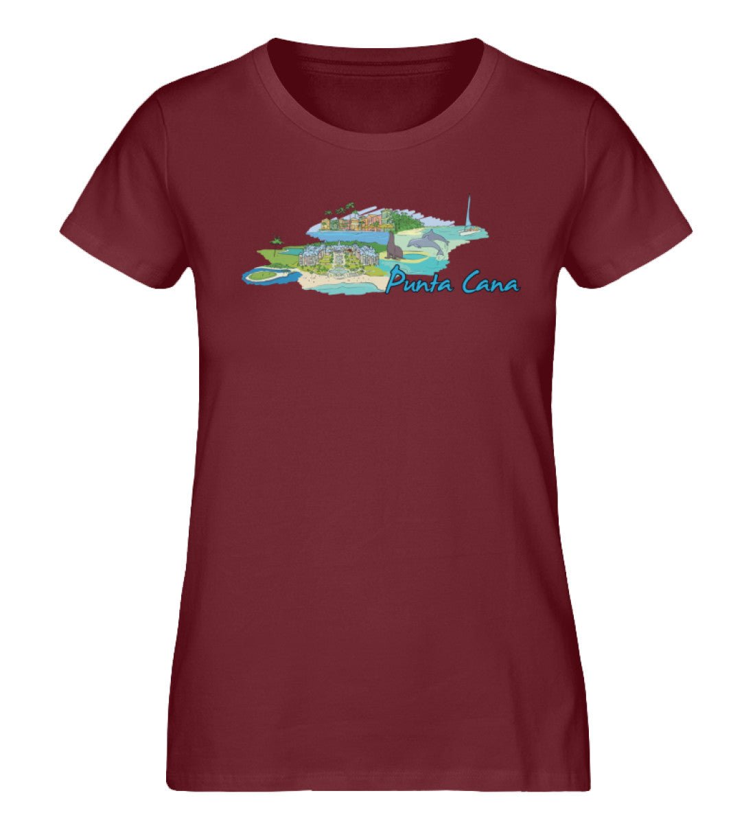 Punta Cana - Damen Premium Organic Shirt - AQ.Vogue