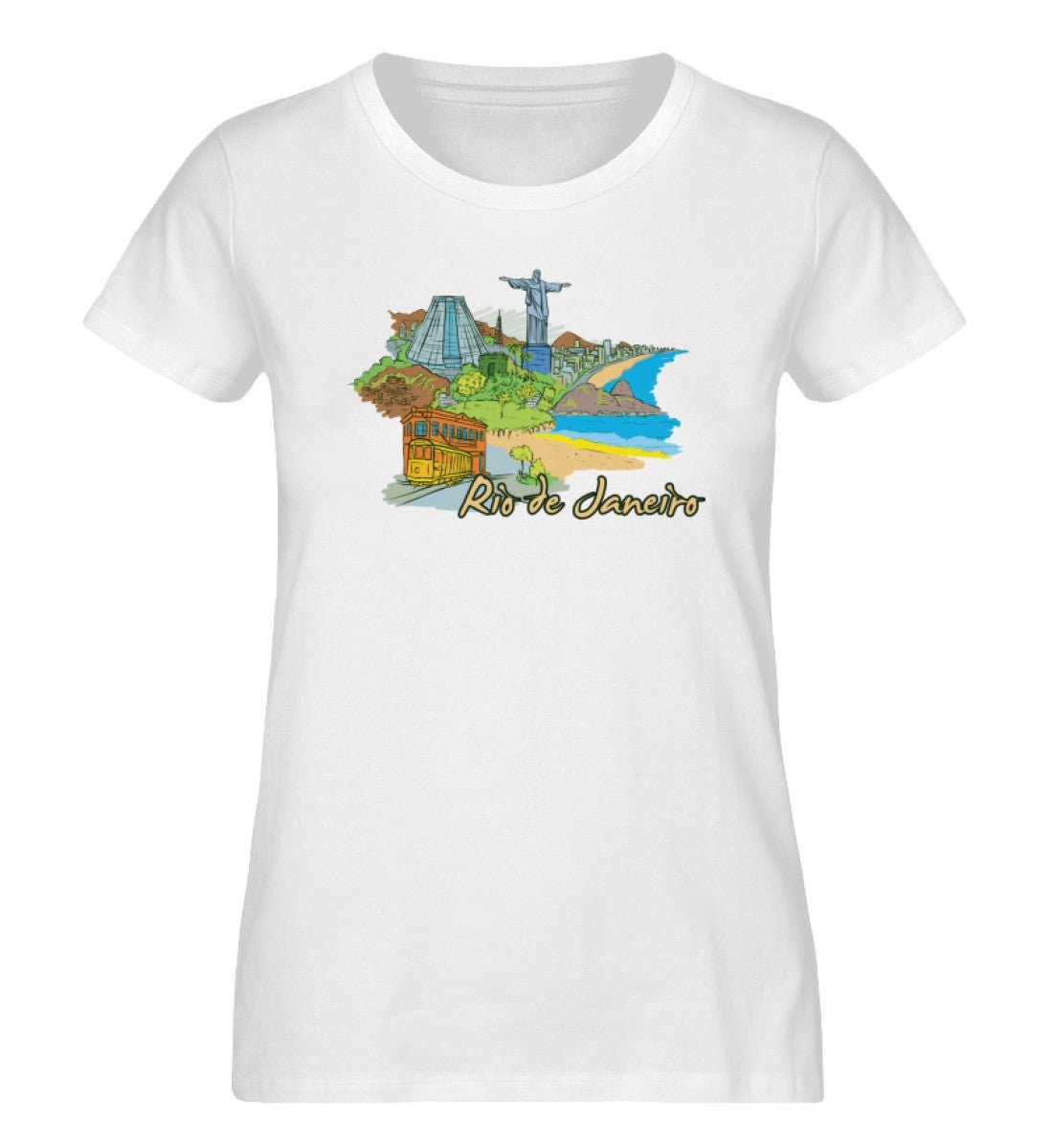 Rio de Janeiro - Damen Premium Organic Shirt - AQ.Vogue