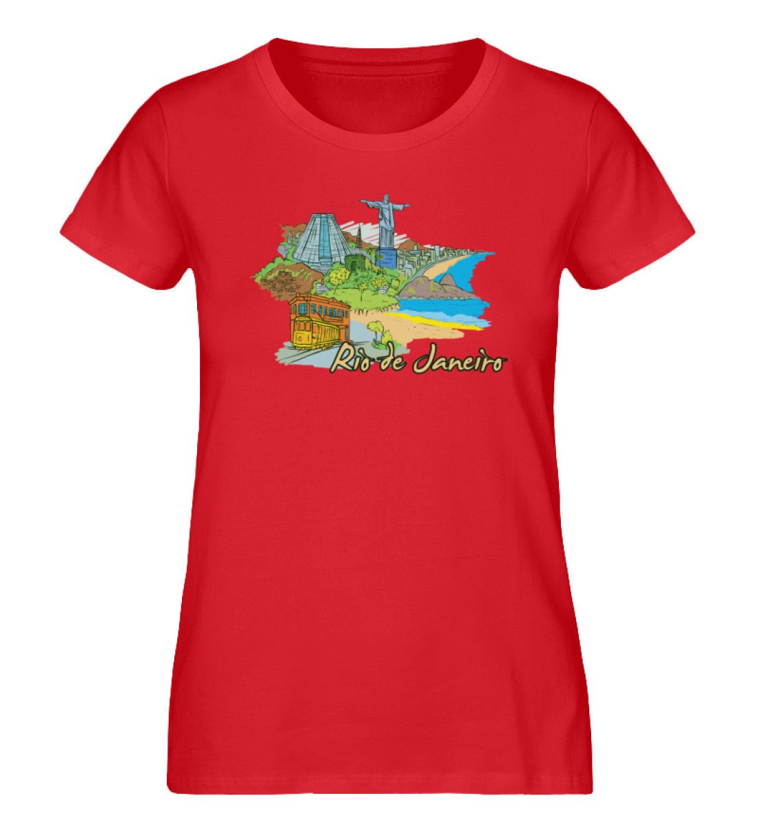Rio de Janeiro - Damen Premium Organic Shirt - AQ.Vogue
