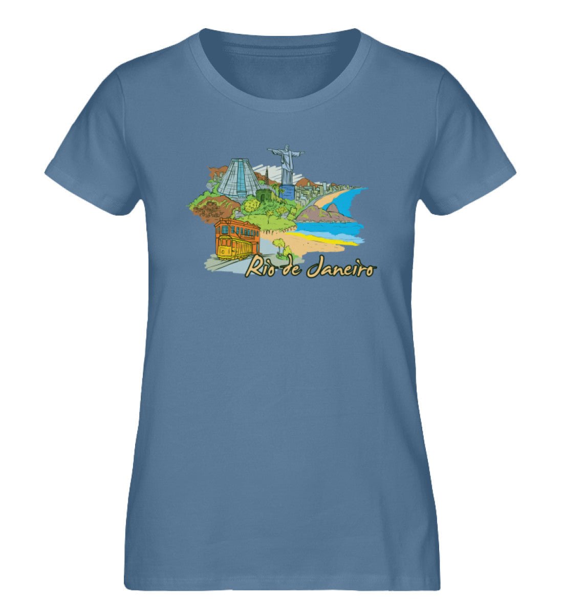 Rio de Janeiro - Damen Premium Organic Shirt - AQ.Vogue
