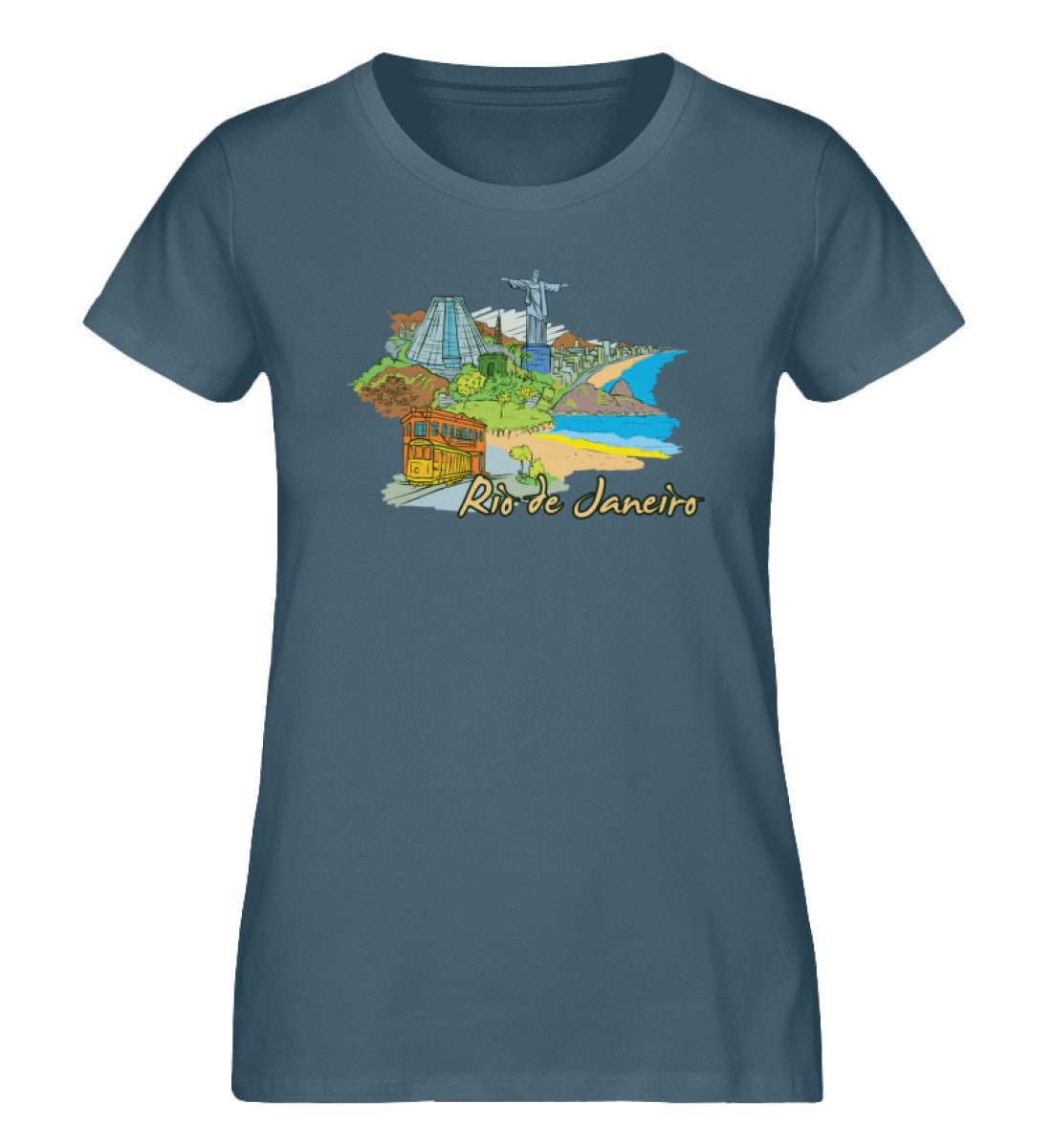 Rio de Janeiro - Damen Premium Organic Shirt - AQ.Vogue