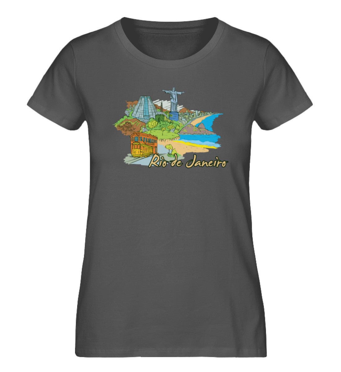 Rio de Janeiro - Damen Premium Organic Shirt - AQ.Vogue