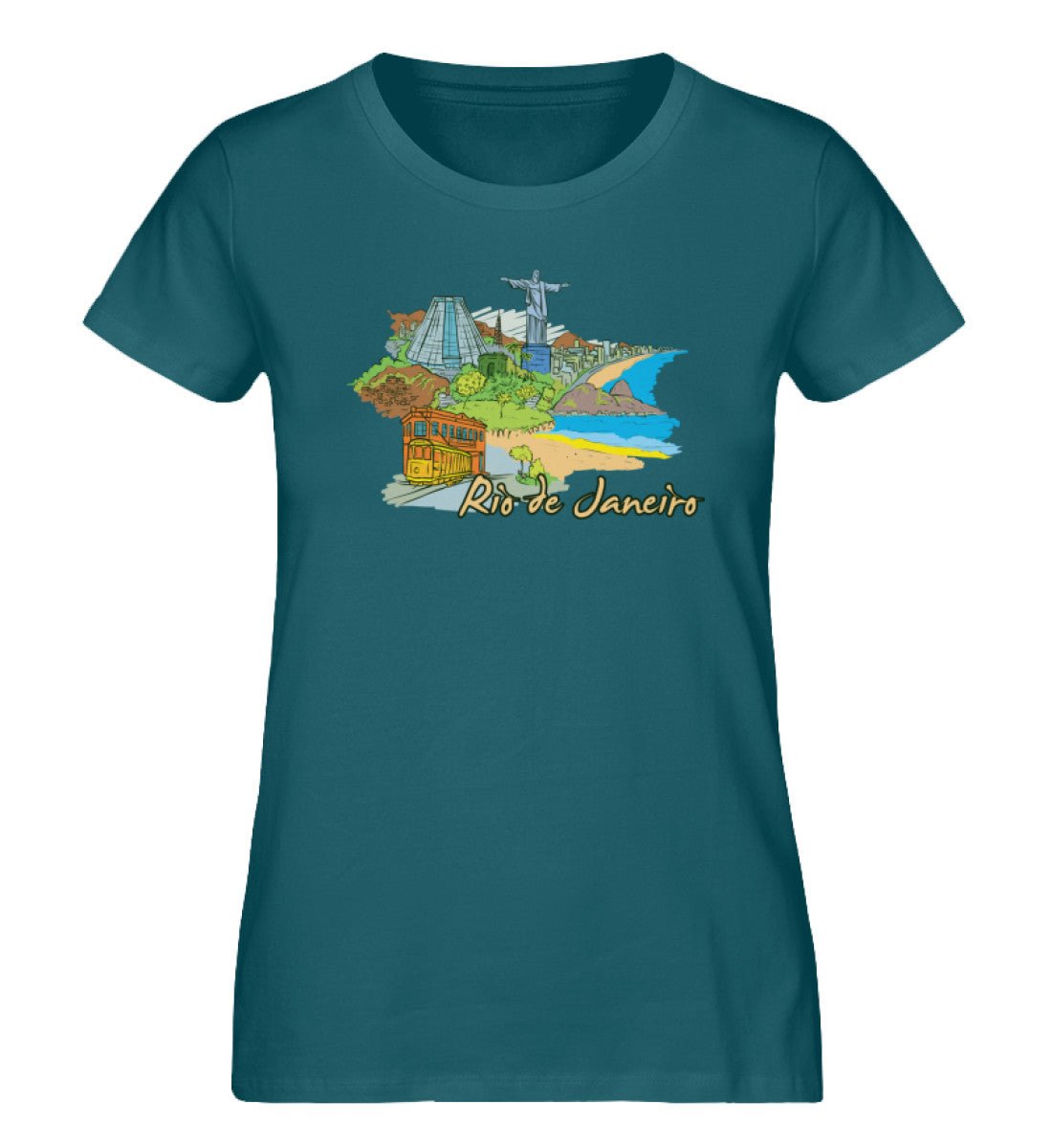Rio de Janeiro - Damen Premium Organic Shirt - AQ.Vogue