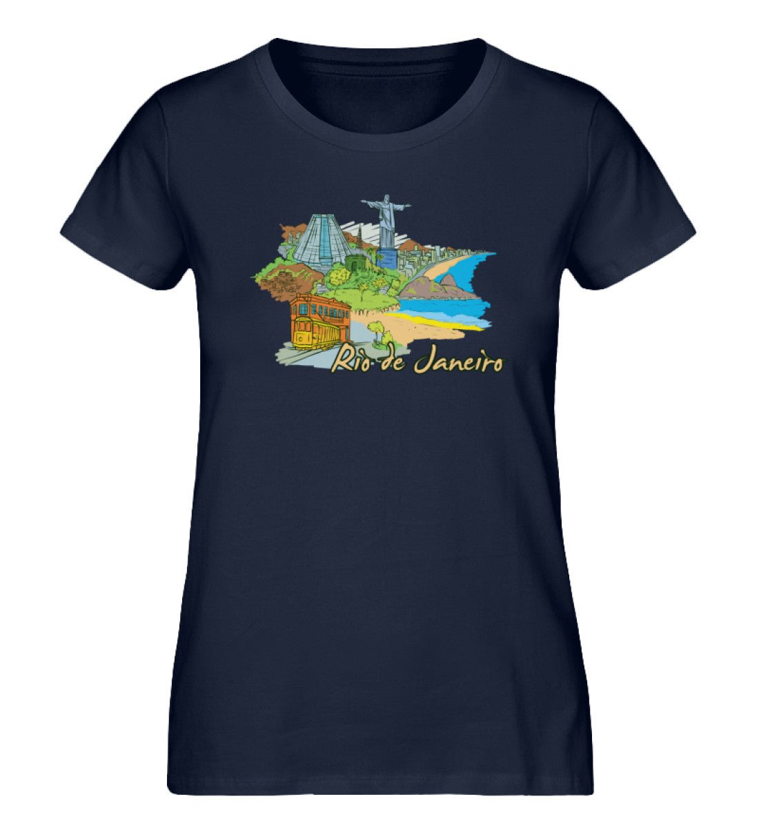 Rio de Janeiro - Damen Premium Organic Shirt - AQ.Vogue