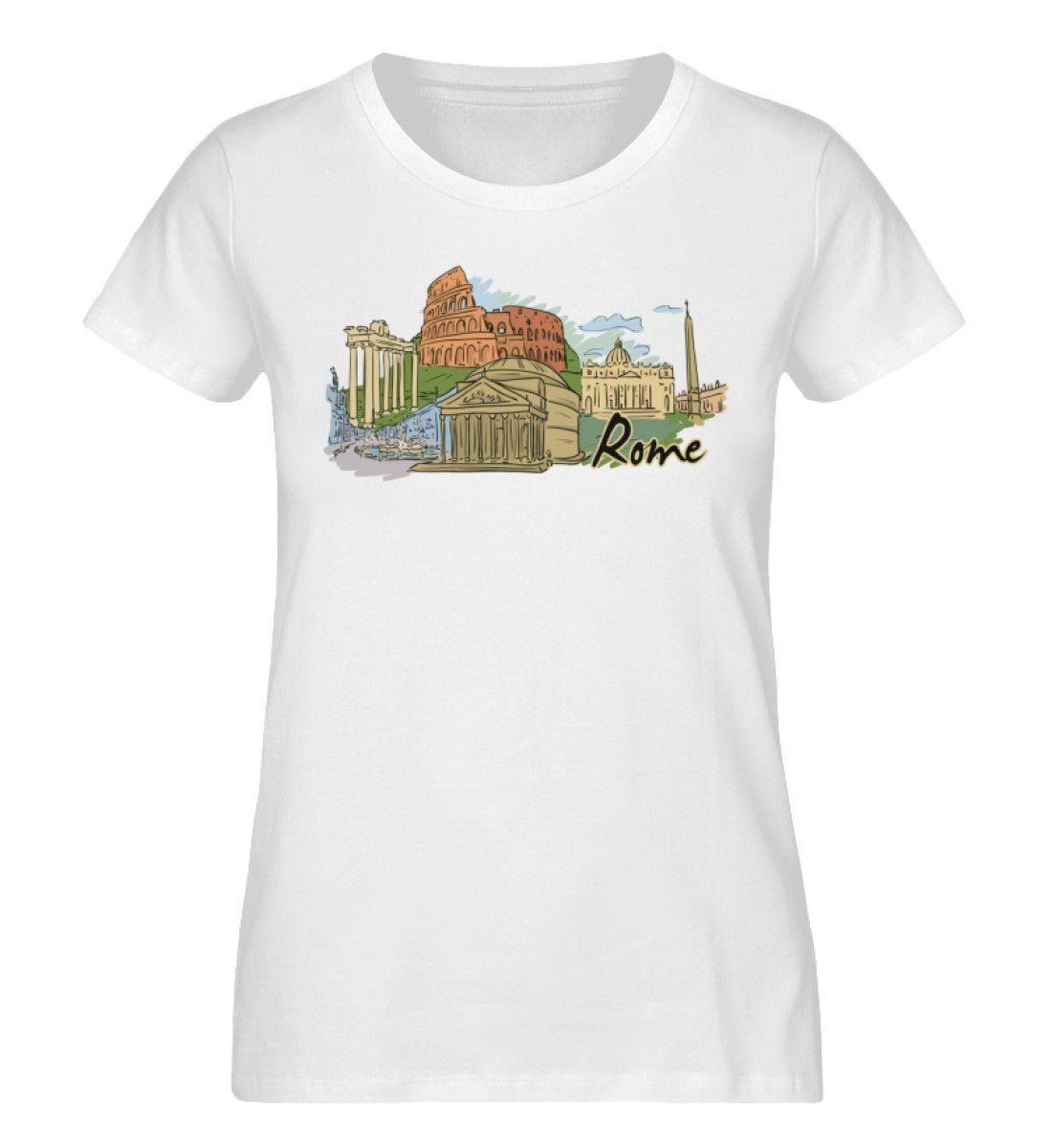 Rom - Damen Premium Organic Shirt - AQ.Vogue