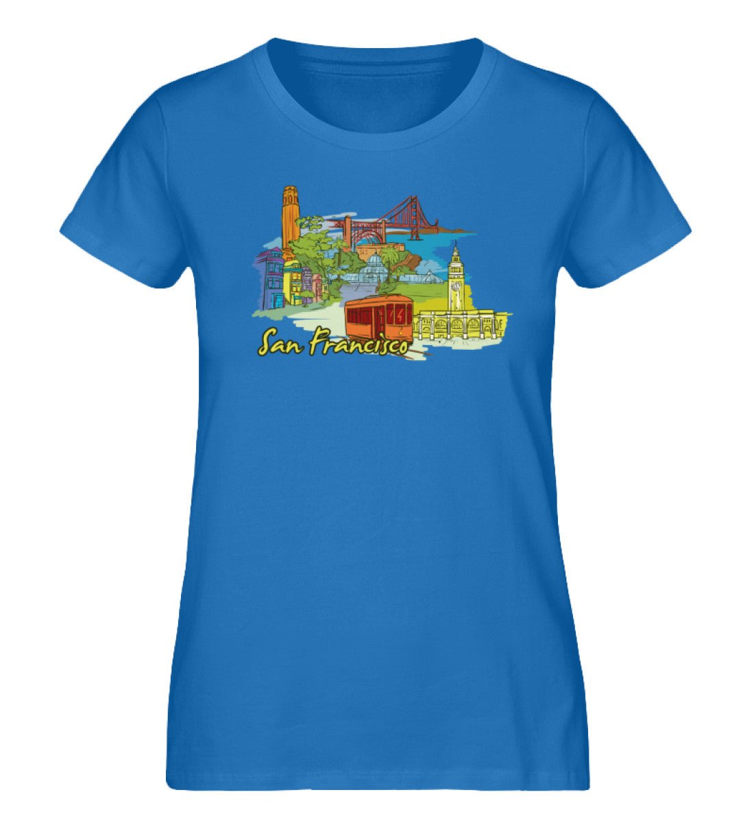 San Francisco - Damen Premium Organic Shirt - AQ.Vogue