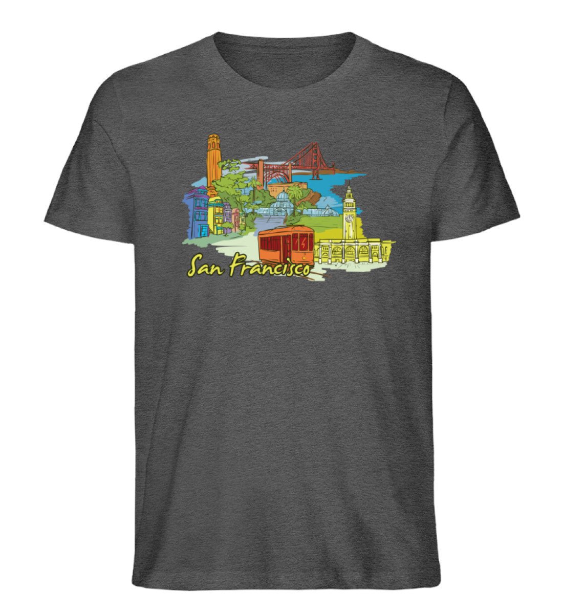 San Francisco - Herren Premium Organic Shirt - AQ.Vogue
