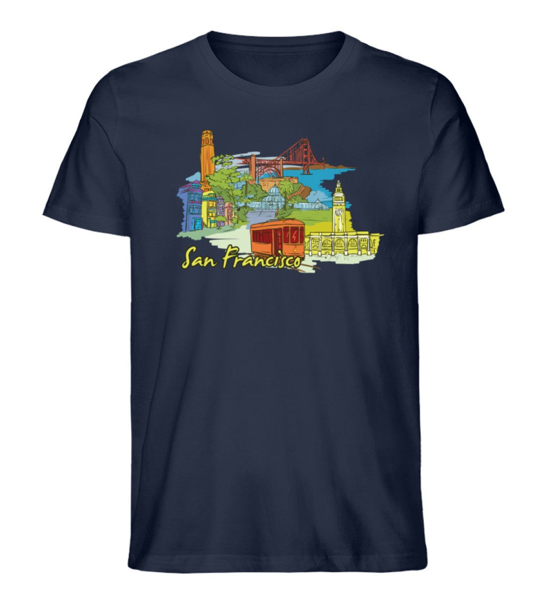 San Francisco - Herren Premium Organic Shirt - AQ.Vogue