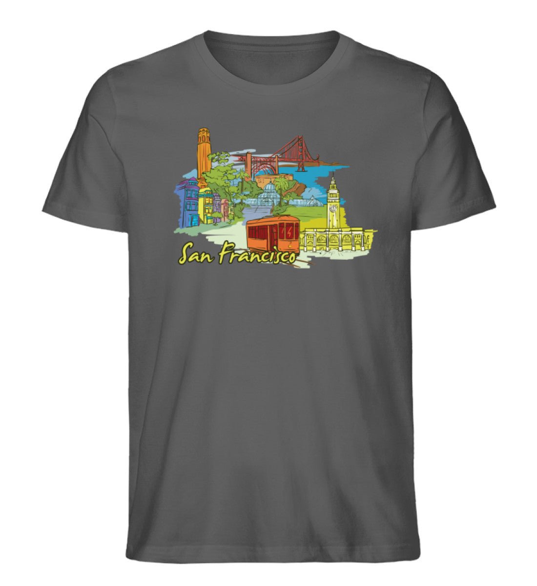 San Francisco - Herren Premium Organic Shirt - AQ.Vogue