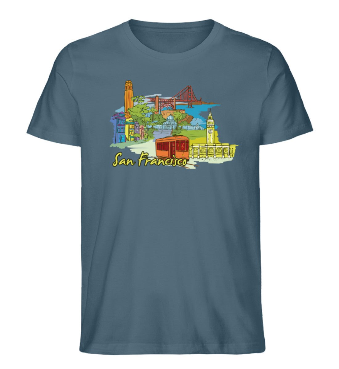 San Francisco - Herren Premium Organic Shirt - AQ.Vogue