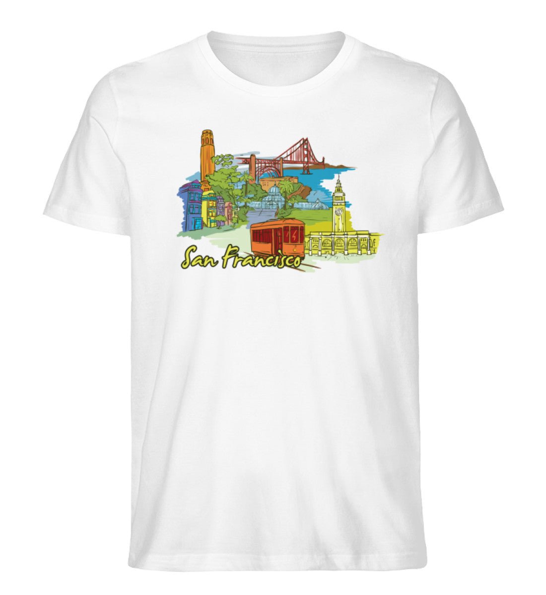 San Francisco - Herren Premium Organic Shirt - AQ.Vogue